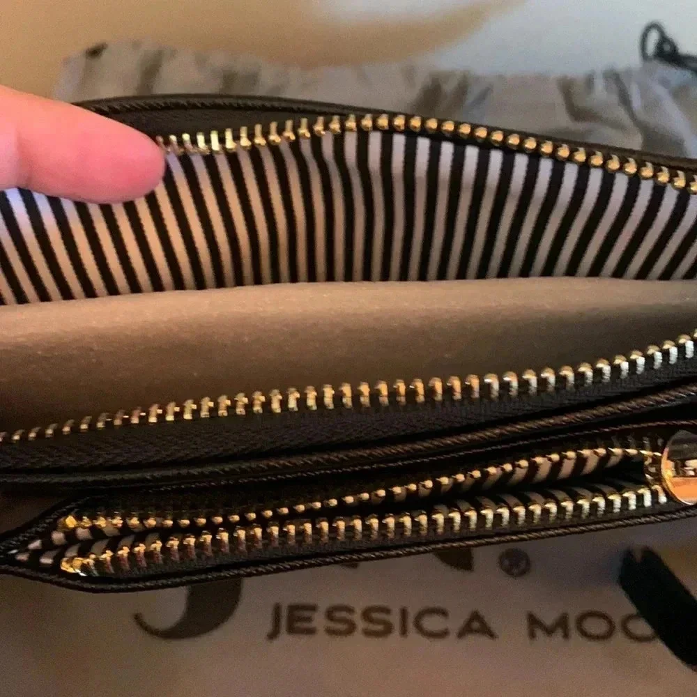 Jessica Moore DUAL CONTRAST Clutch